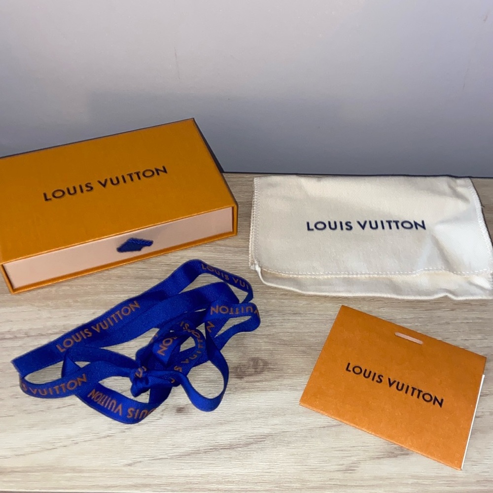 Louis Vuitton Box with Dust Bag, Ribbon and Blank Card with Envelope